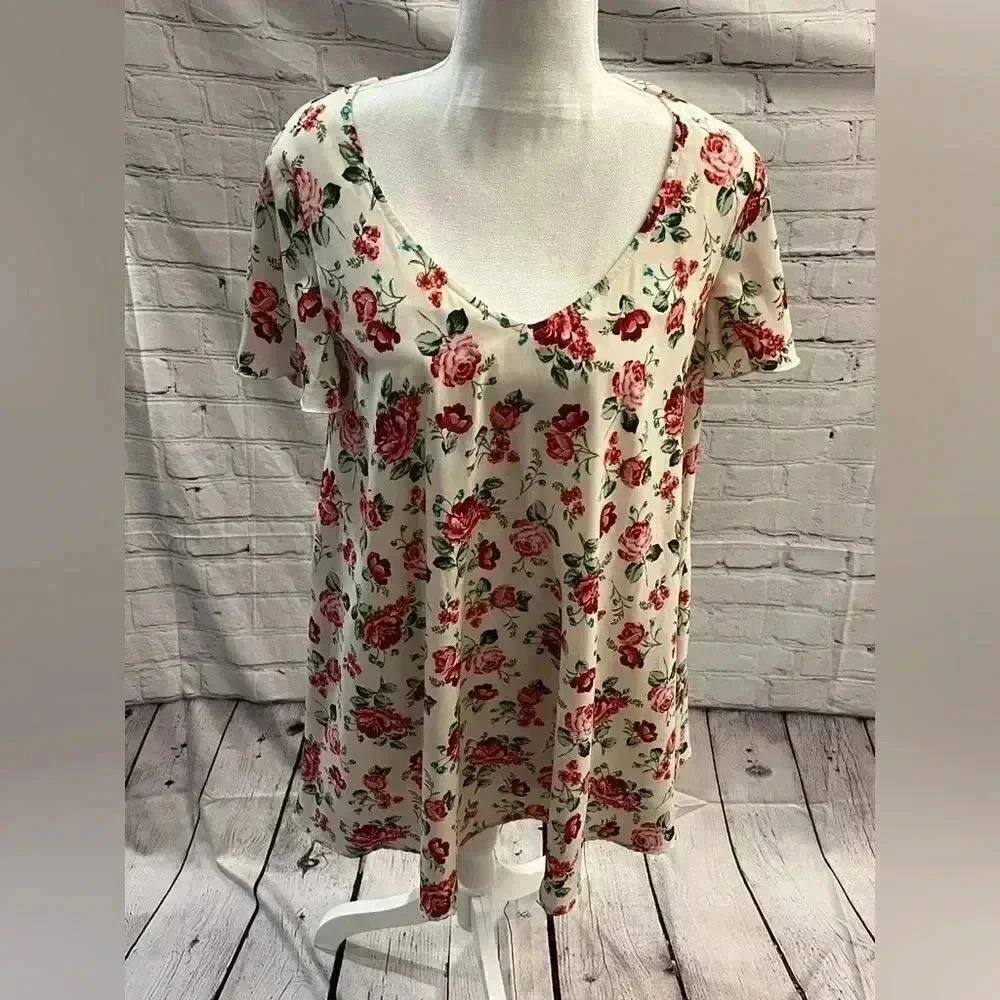 SHOW ME YOUR MUMU floral print dress size small
